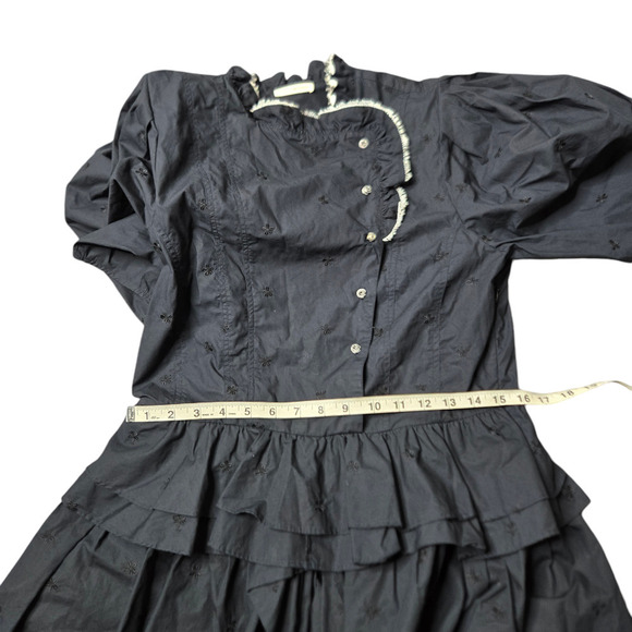 Ulla Johnson Linnea Mini Tiered Mini Dress Size: 10 - Picture 7 of 7